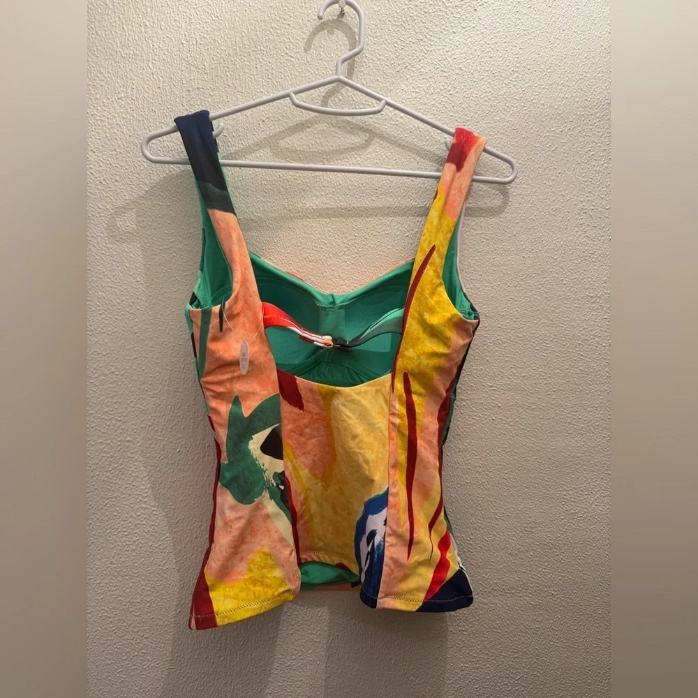 NWT CALIA by Carrie Underwood Sculpt Tankini Top - Picture 3 of 4